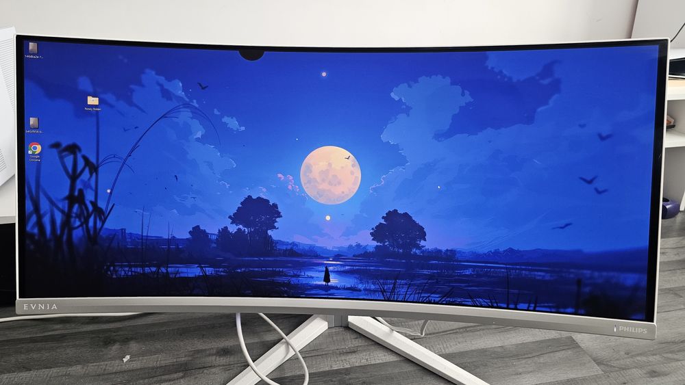 Philips Evnia 34M2C8600 34" QD-OLED 175 Hz – uszkodzona matryca