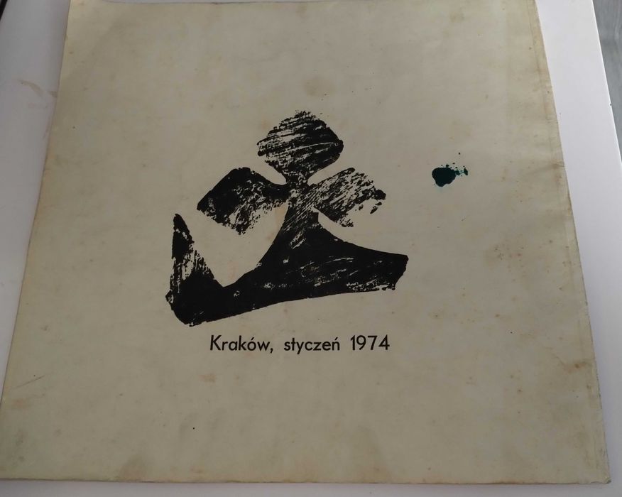 I Krakowskie Dni Poezji 1974 r Unikat Program