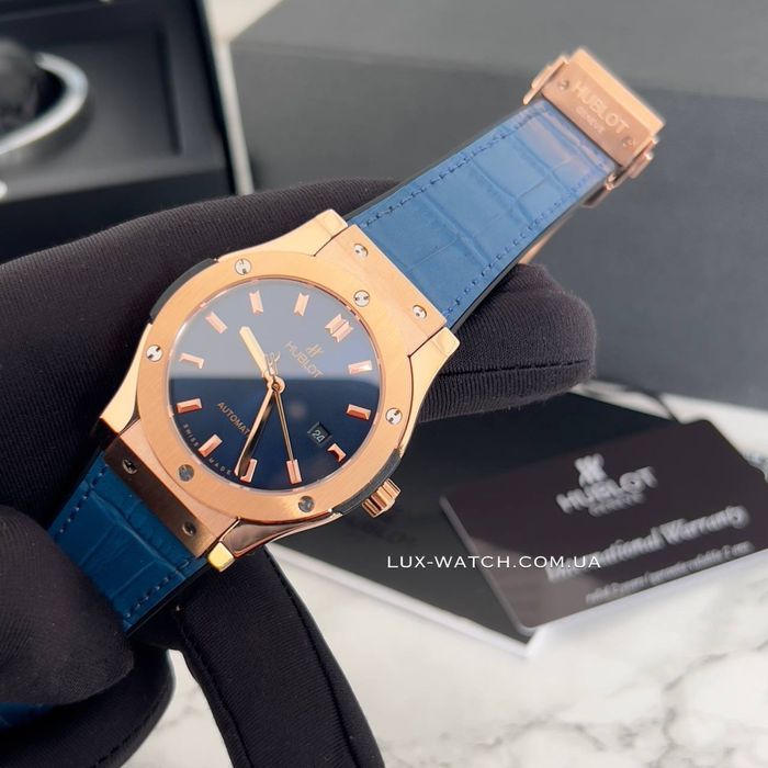 Крутые мужские брендовые часы синие