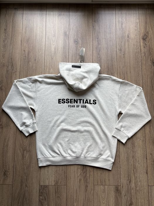 Essentials White Hoodie (Bluza)