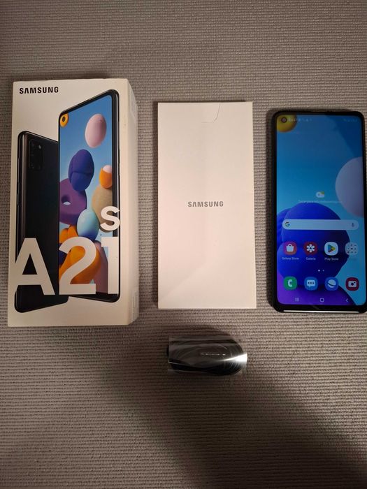 Smartphone SAMSUNG Galaxy A21s (6.55'' - 4GB - 128GB - Preto)