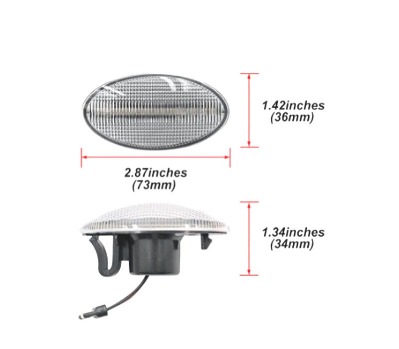 PISCAS LED DINAMICOS OPEL ASTRA F CORSA TIGRA CROMADO