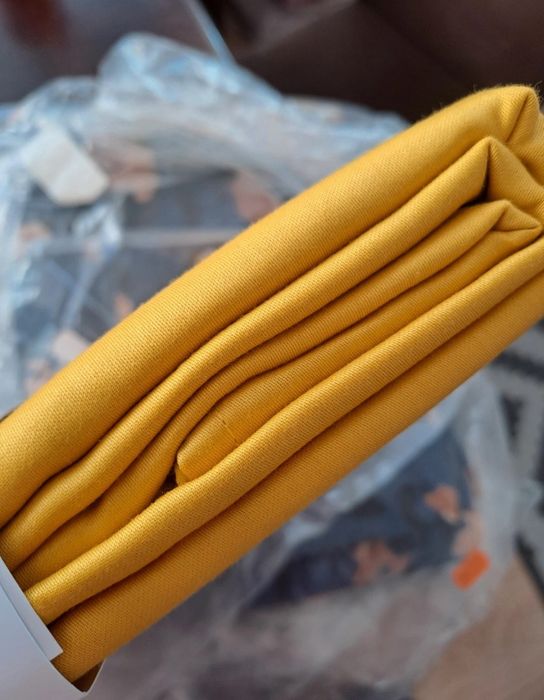 Komplet pościeli młodzieżowej Cacharel musztardowy