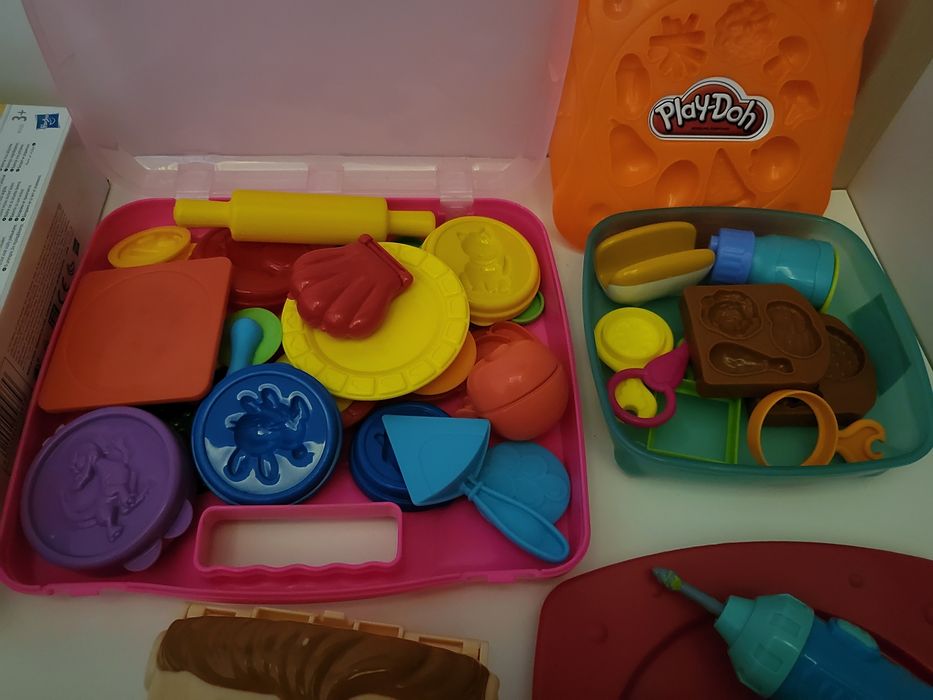 Ciastolina Play Doh dentysta, pizza, śniadanie i inne