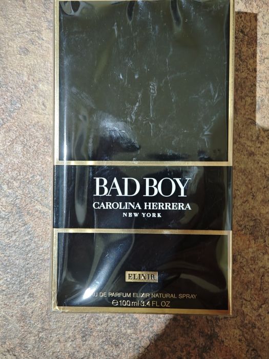Perfumy męskie Carolina Herrera Bad Boy Elixir 100 ml – nowe, folia