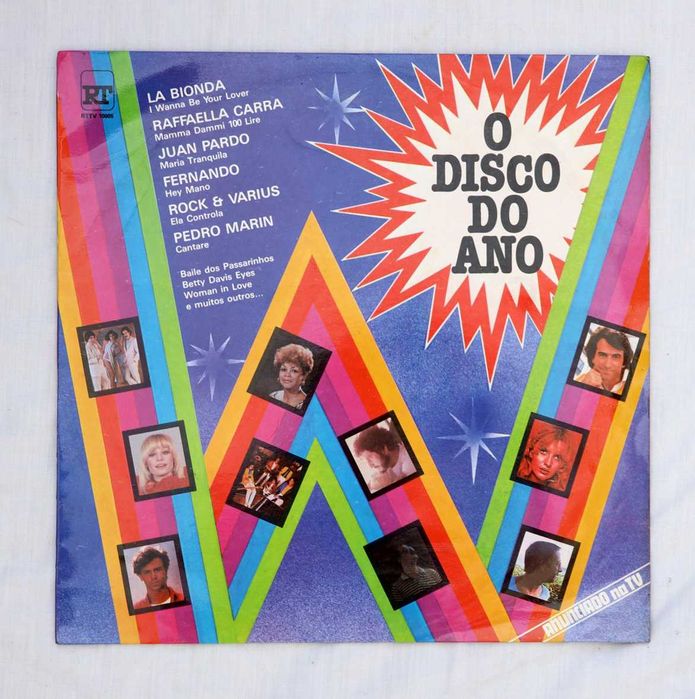 Disco Vinil LP O disco do ano 1981 em muito bom estado
