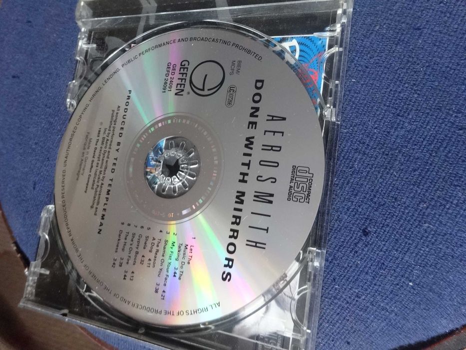 CD AEROSMITH // Done with Mirrors.