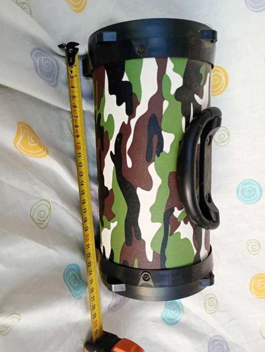 Coluna defeituosa de som portátil