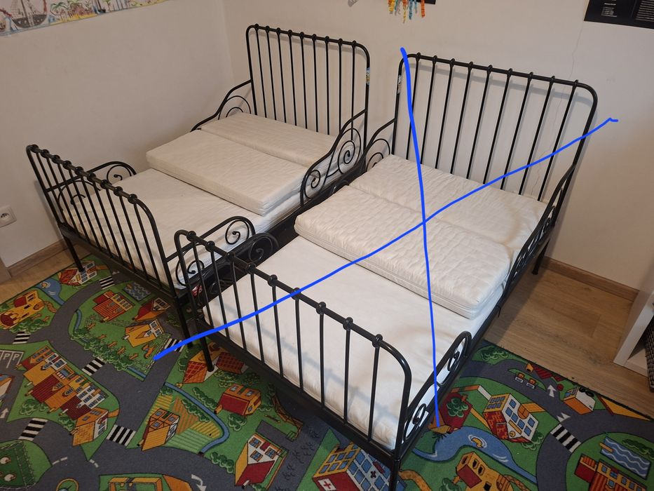 Łozko ikea Minnen