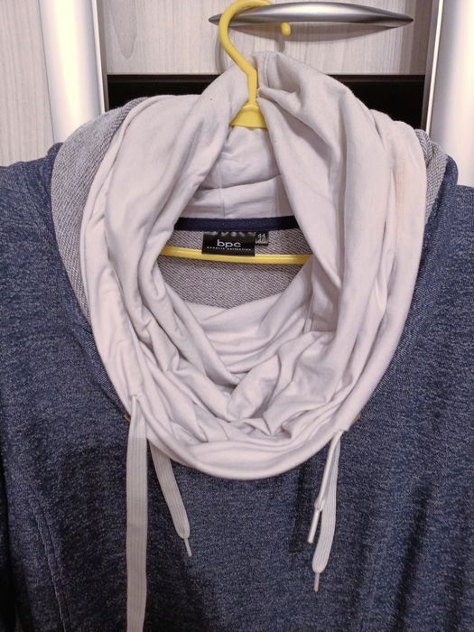 Bluza długa Bon Prix 44/46 , kolor jeansowy jesień, wiosna