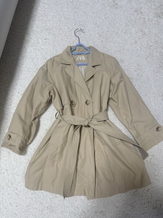 Zara тренч девочке