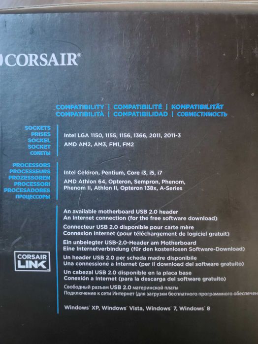 Corsair H80i GT [Watter cooling AIO]
