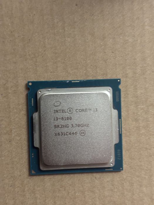Procesor intel i3-6100 3.70Mhz