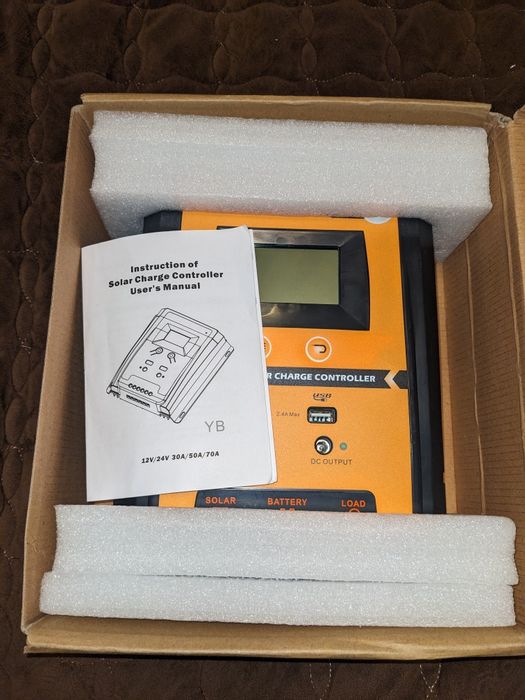 Контролер заряду сонячних панелей PVSC70A 70А 12/24В