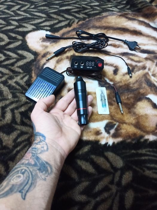 Тату машинка. Комплект.