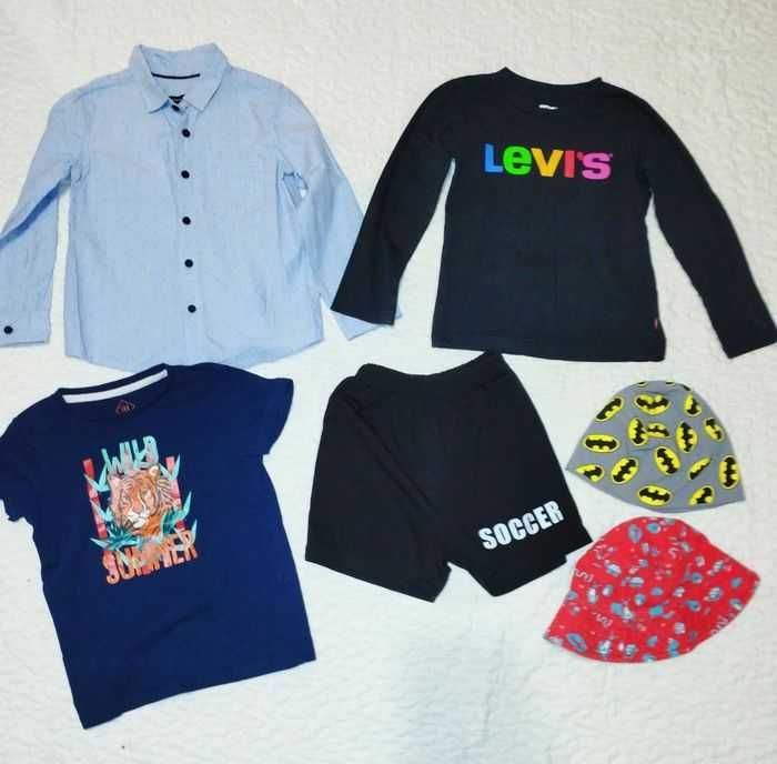 Fajna paka ubrań dla chłopca 110 Levi's Mickey