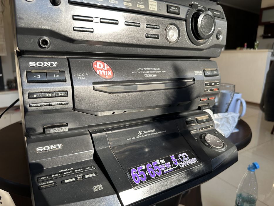 Wieża SONY   HCD-XB3  5cd autorewers po serwisie
