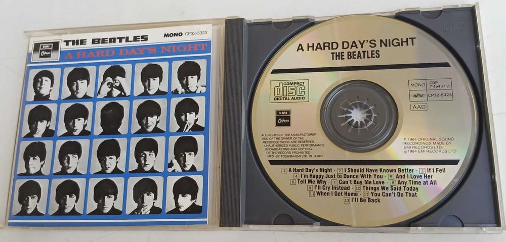 The Beatles - A Hard Day's Night - EMI Odeon - Japan Dąbrowa