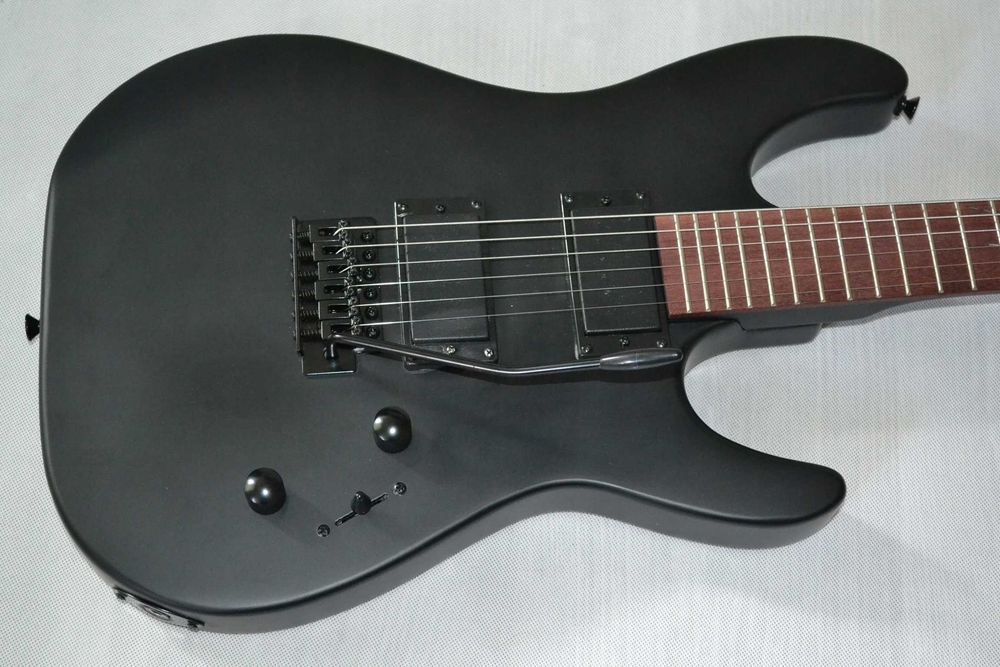 HARLEY BENTON HWY-25BKS nowa gitara superstrat ustawiona lutniczo