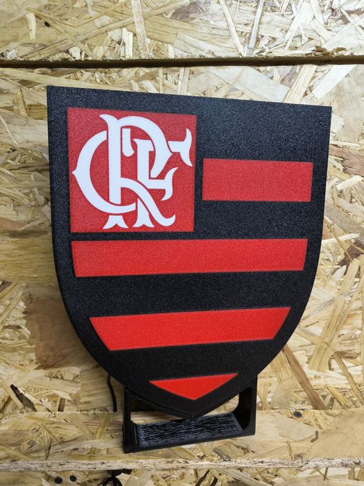 Logo Flamengo led RGB