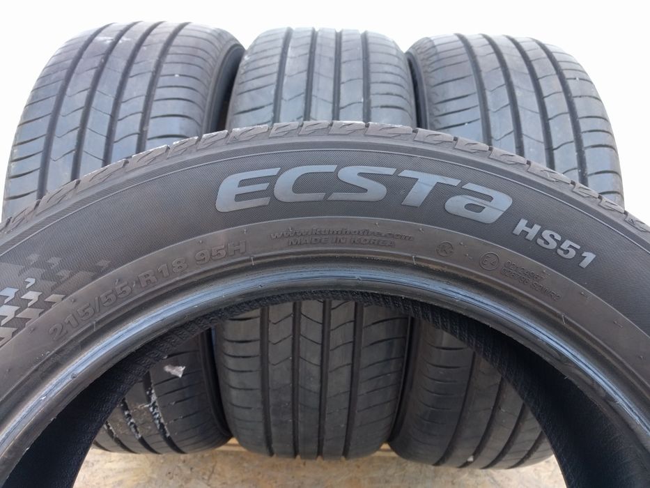 215/55R18 95H Kumho Ecsta HS51 Jak NOWE 2022