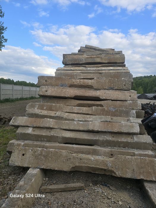 Podkłady kolejowe betonowe