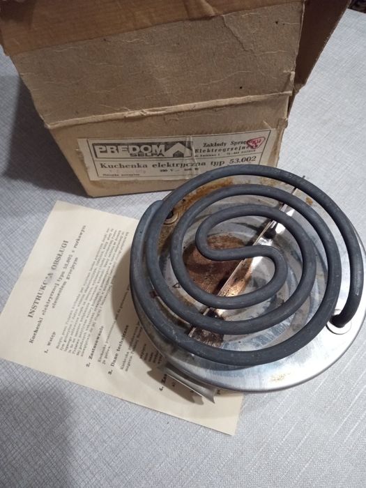 Kuchenka elektryczna mała z PRL-U do negocjacji