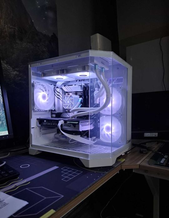 Ryzen 7 5700X / RTX 5060 / Komputer Gamingowy / Chłodzenie Wodne