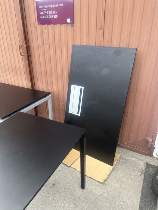 Stół biurko czarne marki VS 140x80