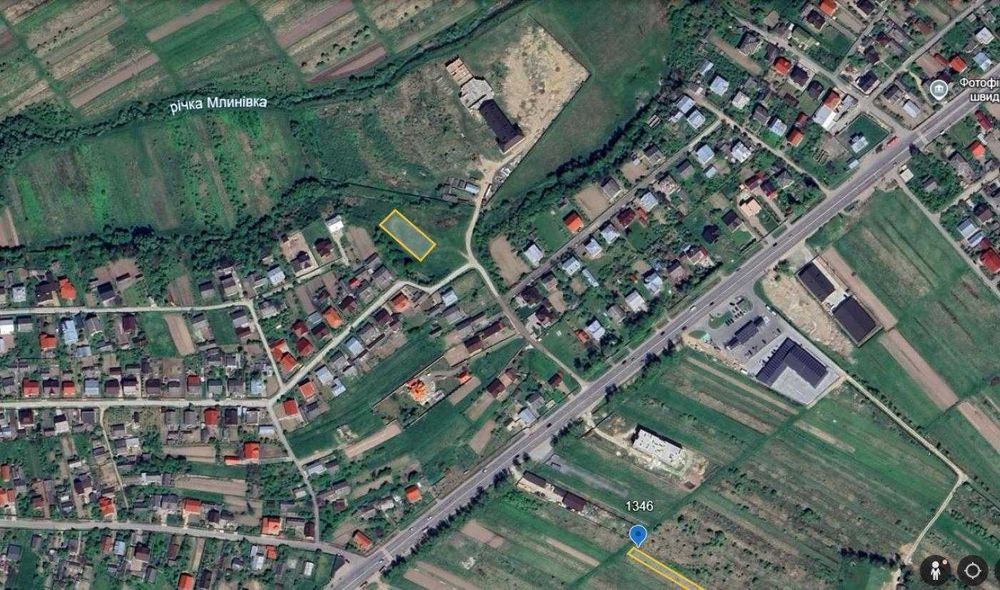 Продається земельна ділянка у Драгомирчанах 12 сот під будівництво