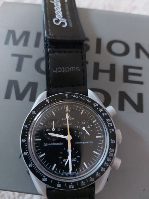 Swatch omega moon