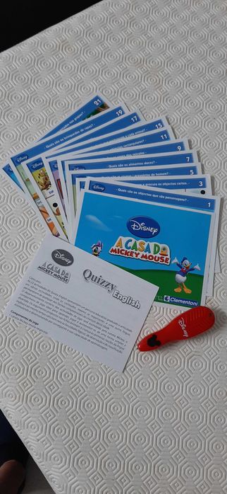 Jogo interativo "A Casa do Mickey" - para aprender inglês a brincar