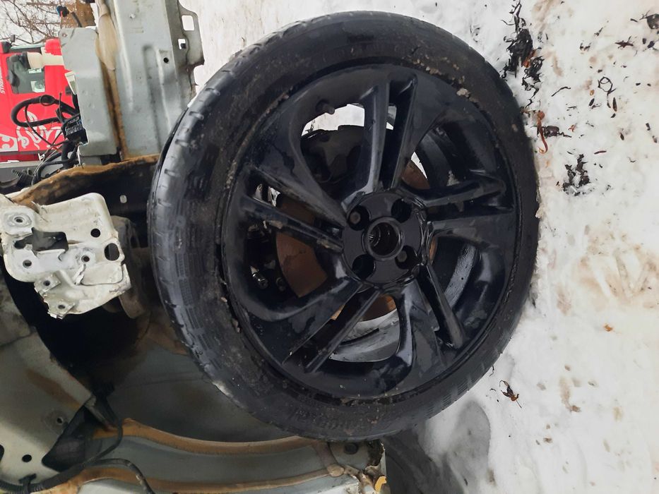 Felgi 17" OPC 4x100 Opel Corsa E OPC z deklami