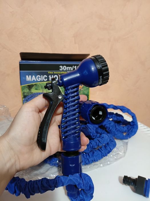 Шланг поливочний 30 м розтягуючий Magic hose.