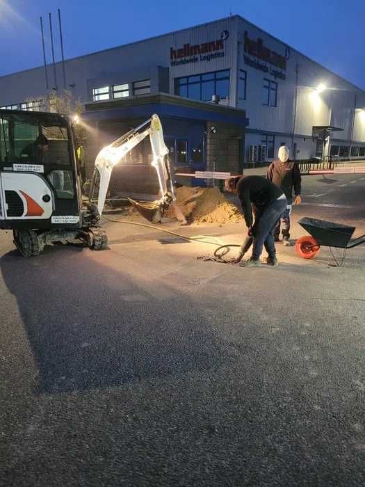 wbijanie rur stalowych, kret, rury osłonowe, przeciski kret