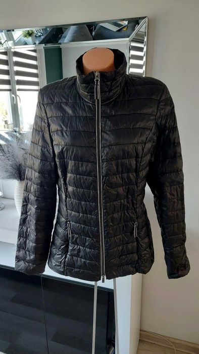 M / L kurtka pikowana czarna