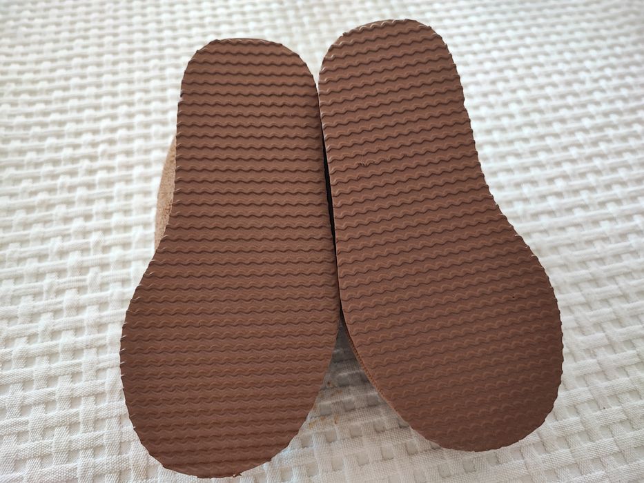 Sandálias Zara homem + pantufas criança
