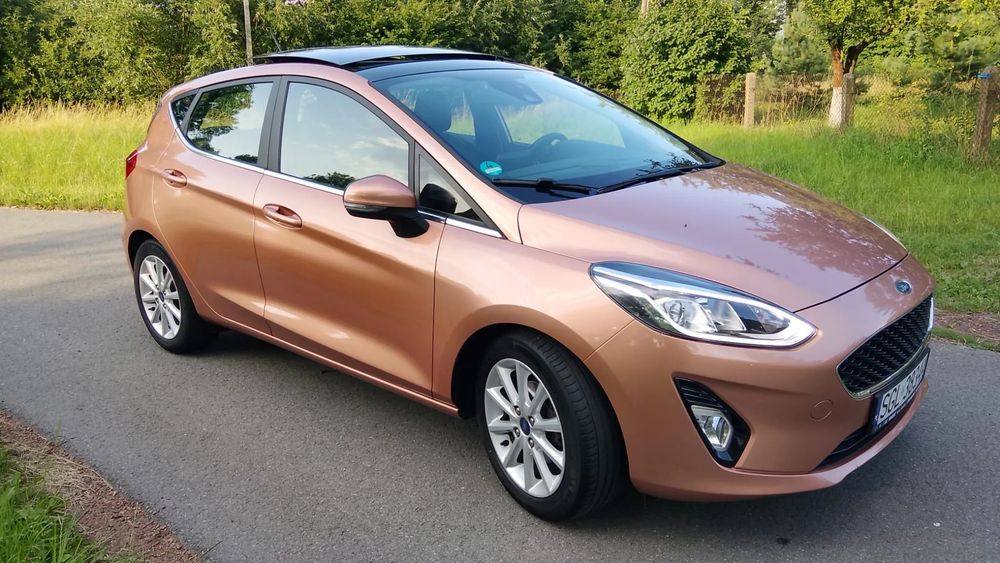 Ford Fiesta Ford Fiesta Titanium Grzana Szyba Kierownica Panorama