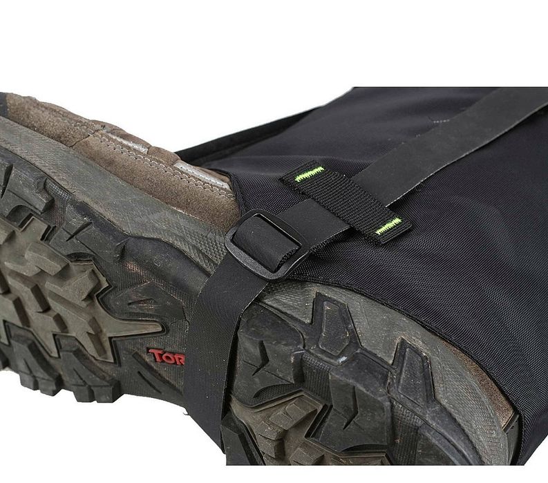 WOQI Ochraniacze na Buty TREKKING Stuptupy Uniwersalne BLACK