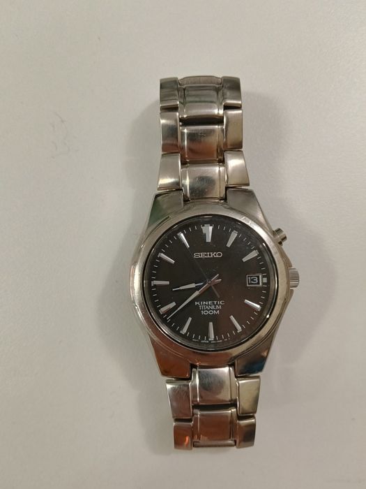 Zegarek Seiko kinetic titanium