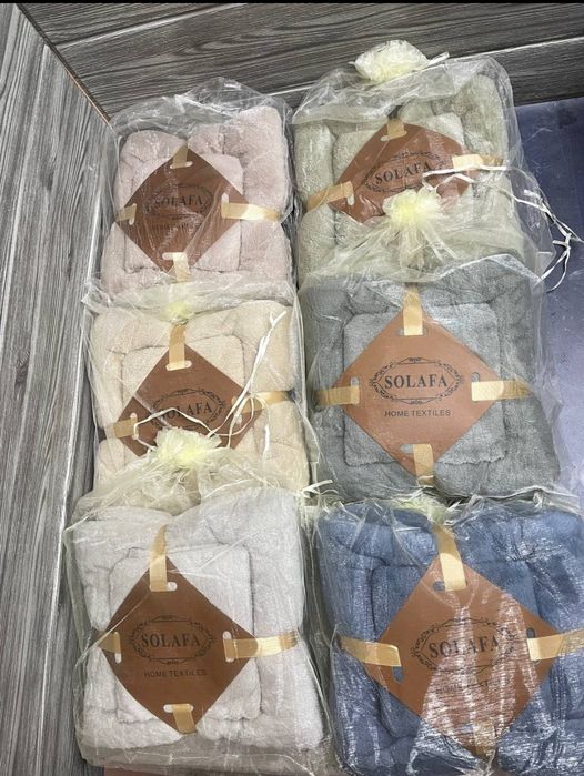 Рушники Набір Баня лице руки  Набор Полотенца  Органза Подарунок