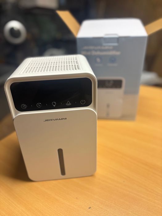 Cichy osuszacz LUXE 1200ml UV + LED wydajny pochłaniacz wilgoci dodomu