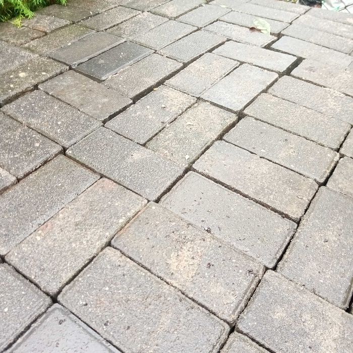 kostka brukowa szara i czerwona 200x100x60