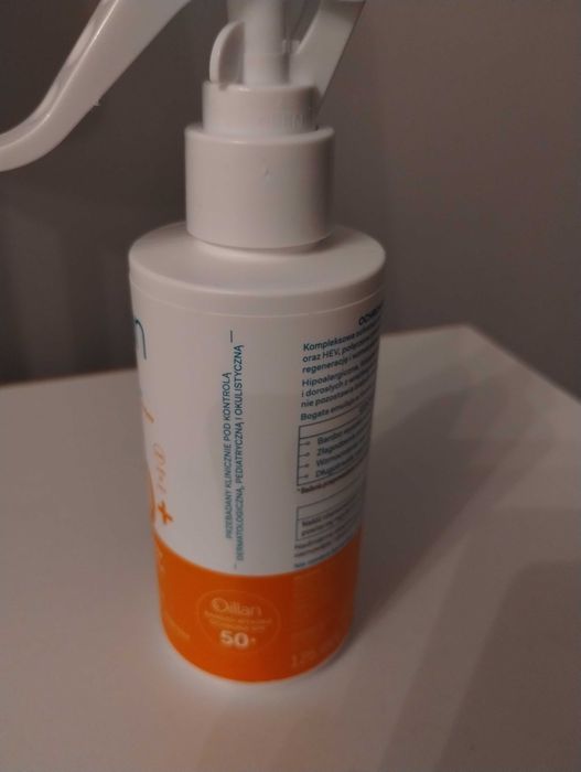 Oillan Ochronny spray Spf 50 do twarzy i ciała