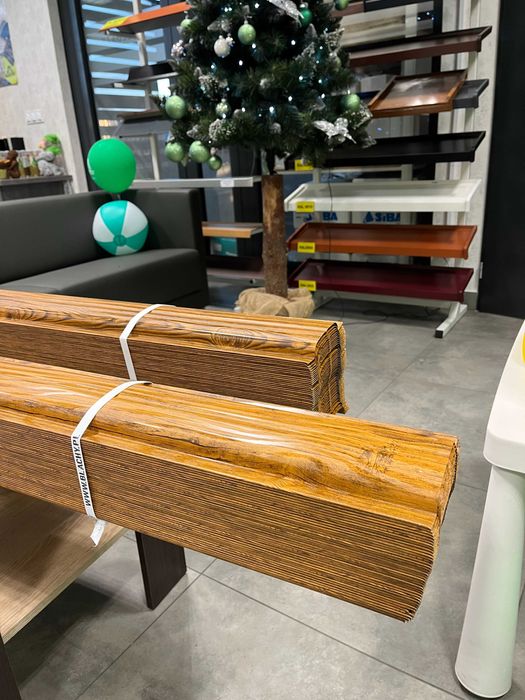 PACZKA SZTACHET stalowych drewnopodobnych