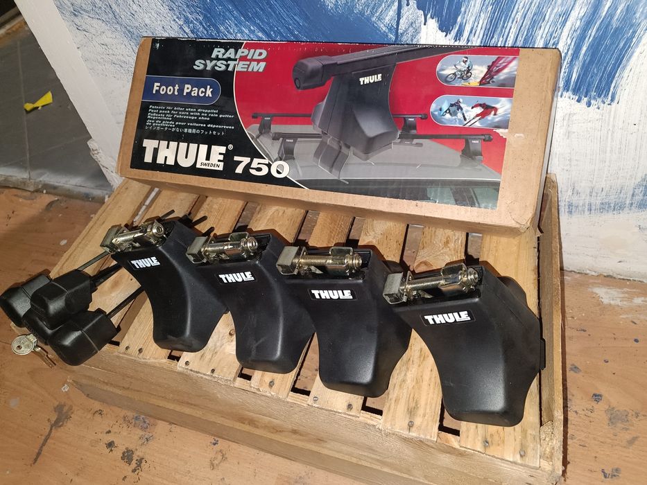 Stopy bagażnika dachowego THULE 750 Rapid System Foot Pack
