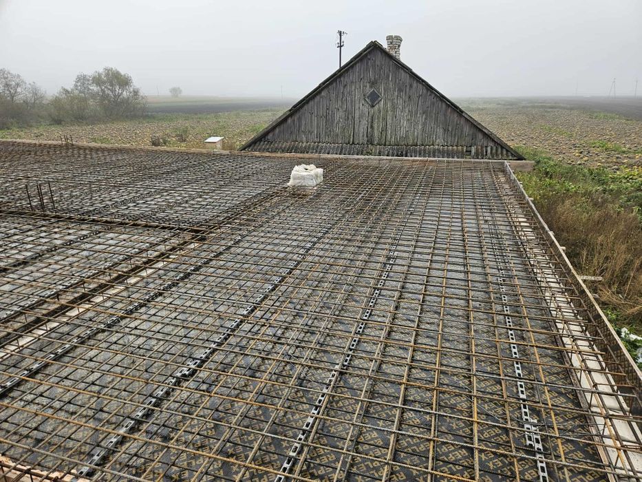 Budowa SSO, silosy, żelbety, mury, stropy, budowa domów