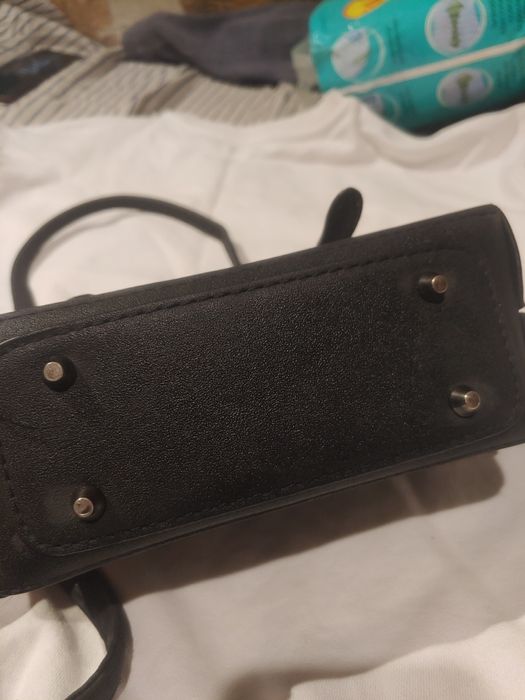 Сумка, чёрная, через плечо