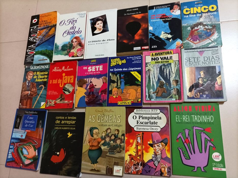 Livros Juvenis - Os Cinco / Os Sete