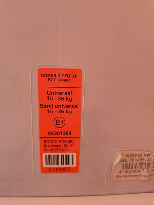 Cadeira Britax-Romer com Isofix